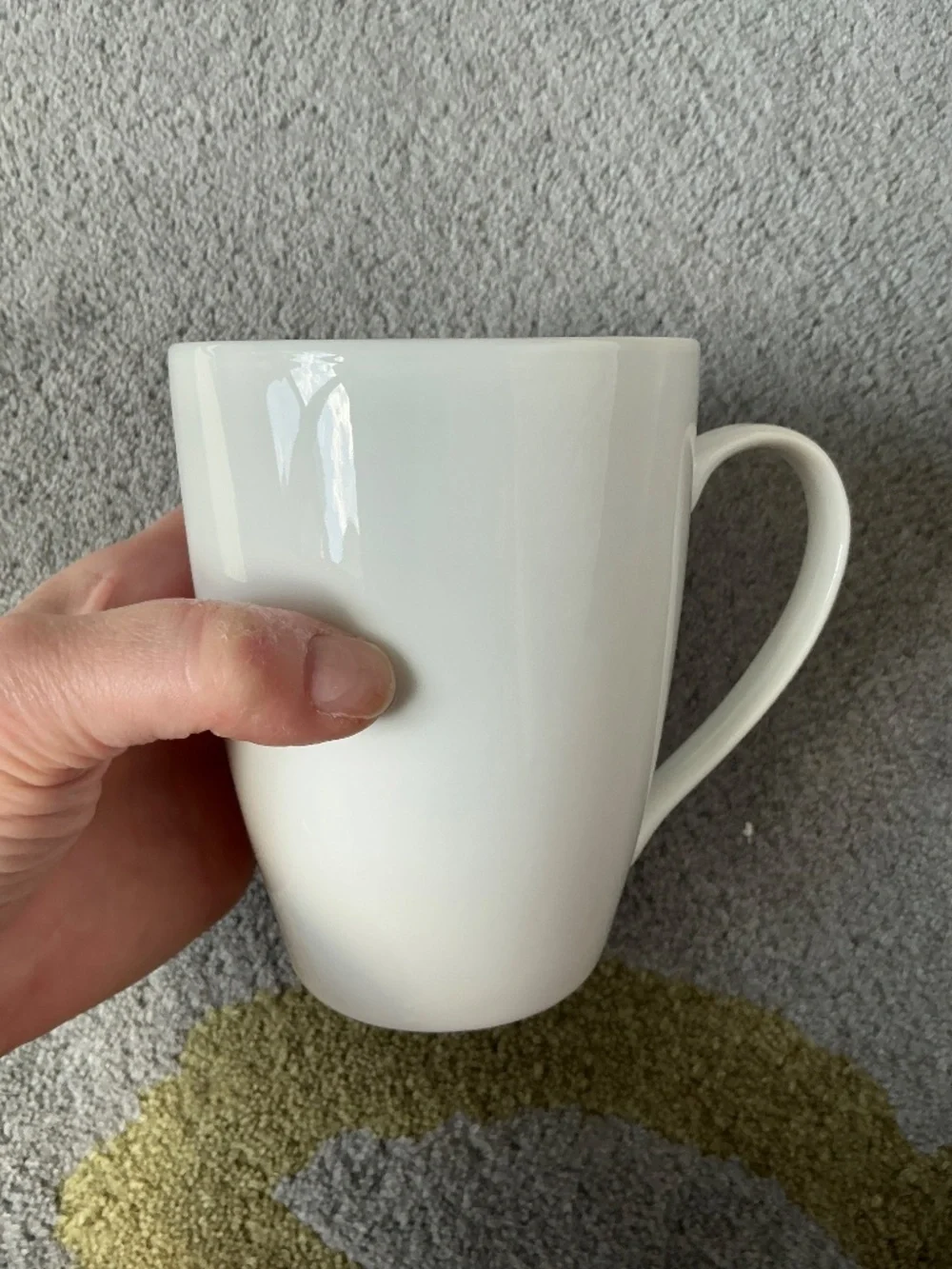 set of Crate & Barrel coffee mugs